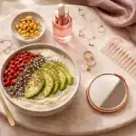 complement alimentaire pour peau seche gélules huile smoothie accessoires