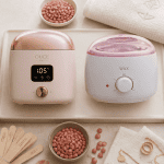 meilleur chauffe cire professionnel digital et cuve amovible sur table institut
