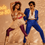 mode année 80 disco mannequins studio