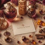 parfum de dubai plateau bijoux flacons