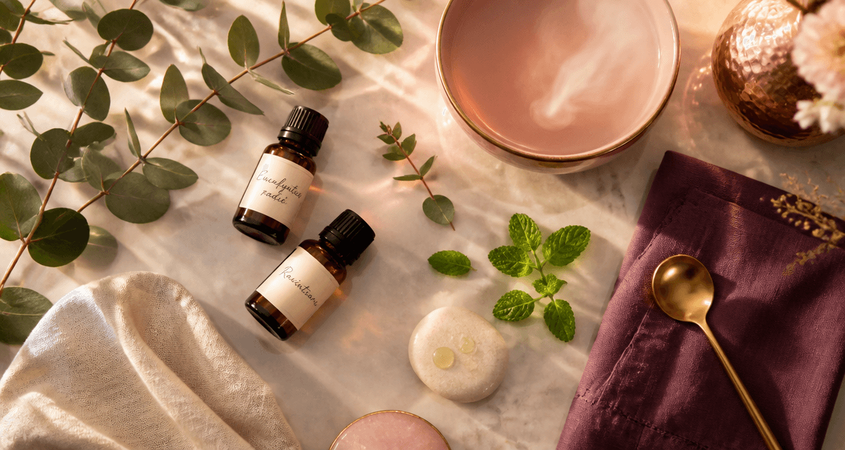 quelle huile essentielle pour déboucher le nez composition huiles eucalyptus menthe