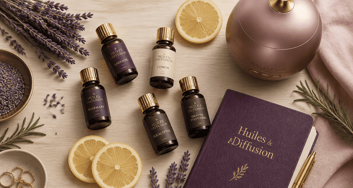 quelle huile essentielle pour diffuseur flacons et diffuseur sur table
