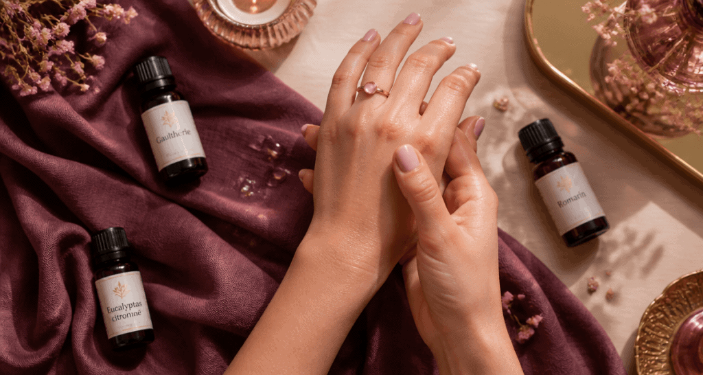 quelle huile essentielle pour l'arthrose des doigts main massage