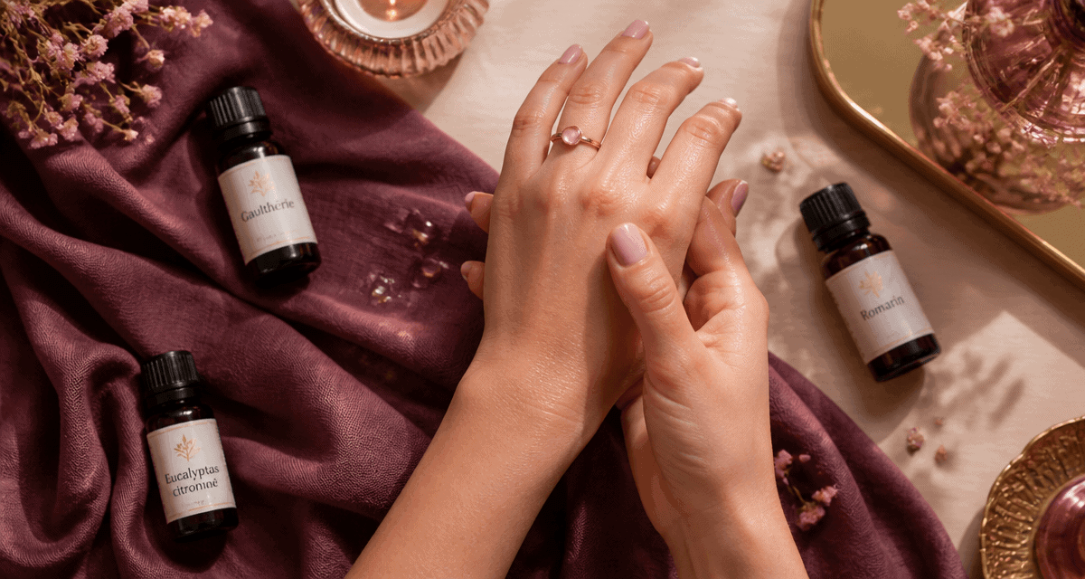 quelle huile essentielle pour l'arthrose des doigts main massage
