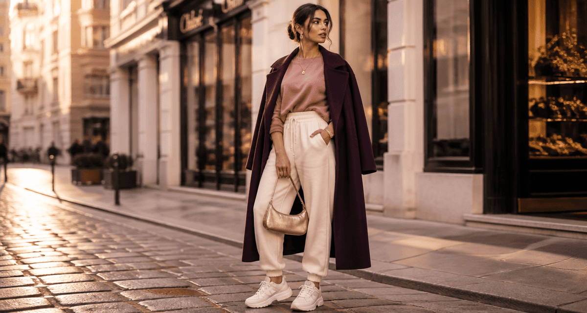 Survetement tendance femme oversize urbain