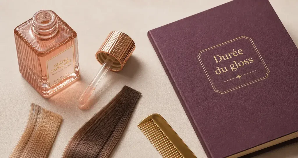 Combien de temps dure un gloss cheveux ? durée et éclat