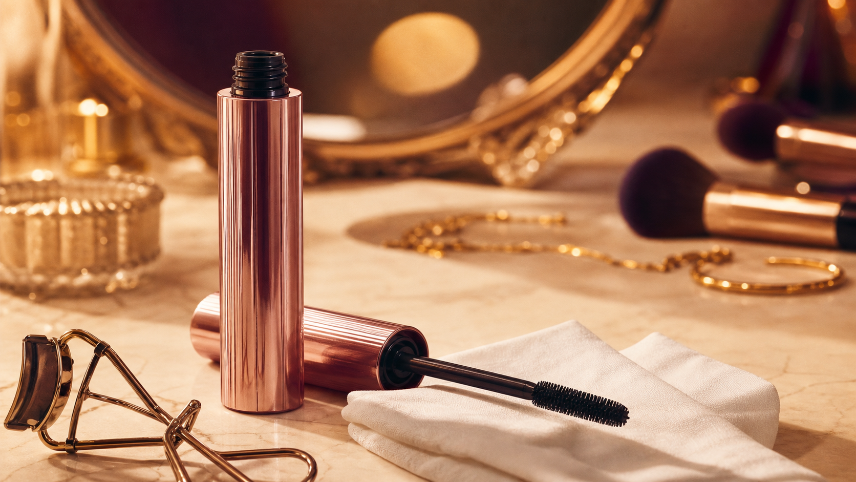Comment mettre du mascara sans paquets, brosse propre et regard intense