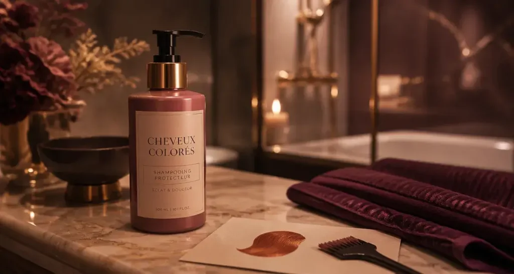 Meilleur shampoing cheveux colorés : pH acide et protection couleur