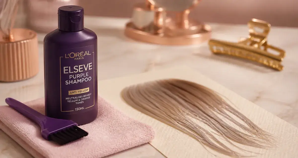Meilleur shampoing dejaunisseur violet contre reflets jaunes