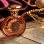 parfum eclat de femme Éclat de Femme, flacon sur table marbre