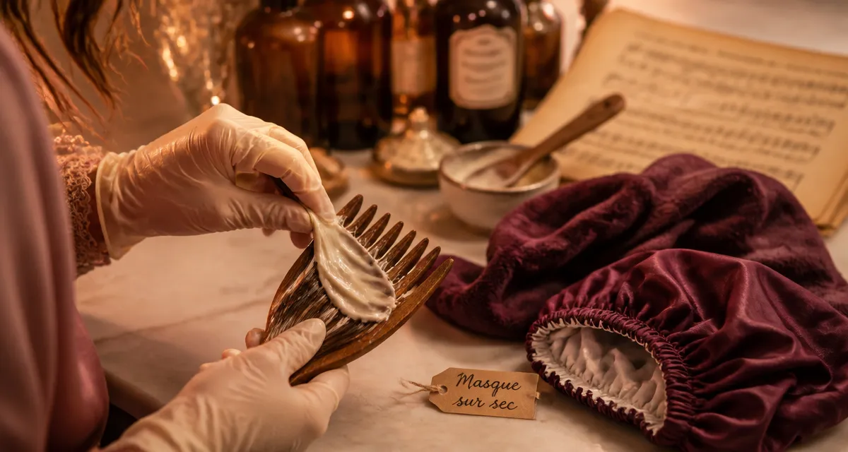 Peut on appliquer un masque sur cheveux secs : masque sur pointes sèches