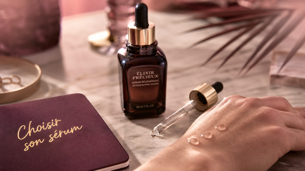 Quel serum choisir : sérum visage dans flacon ambré