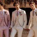 tenue mariage homme été costumes lin coton