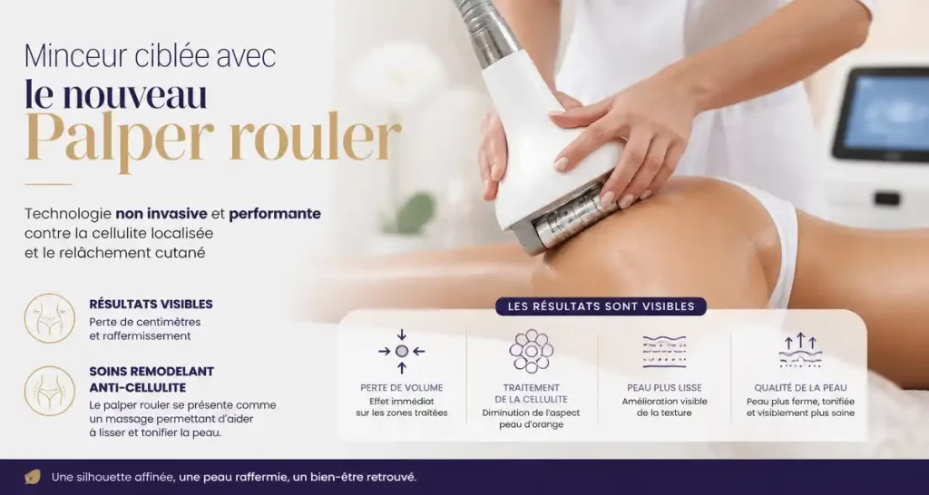 Minceur ciblée avec le nouveau Palper rouler