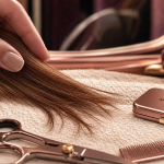 Couper fourches cheveux sans perdre longueur : coiffeur et ciseaux sur pointes fourchues