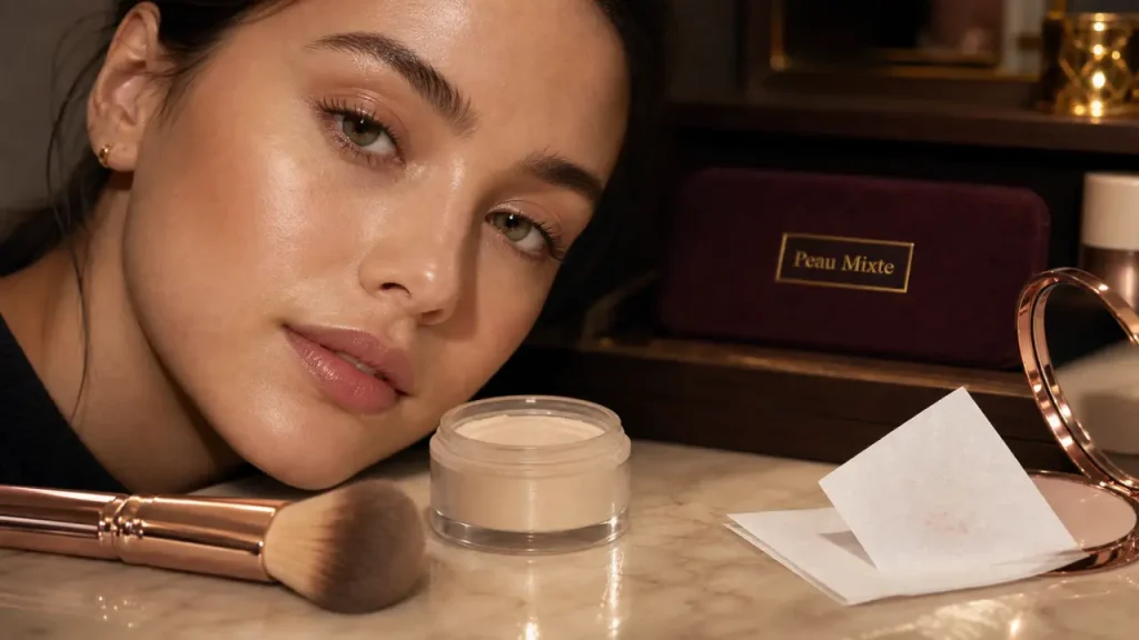 Peau mixte quel fond de teint : contrôle brillance, peau naturelle, fini matifiant