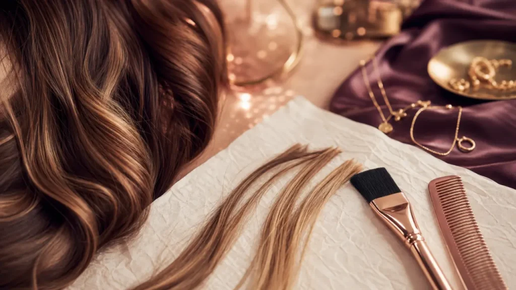 Châtain clair, foncé ou cendré : quel balayage choisir entre miel, caramel et cuivré ?