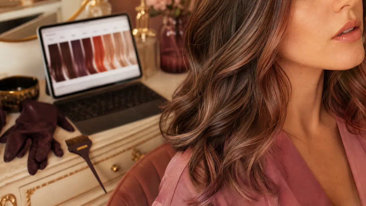 Quelle couleur de cheveux : reflets châtain moka, beige cendré, cuivre