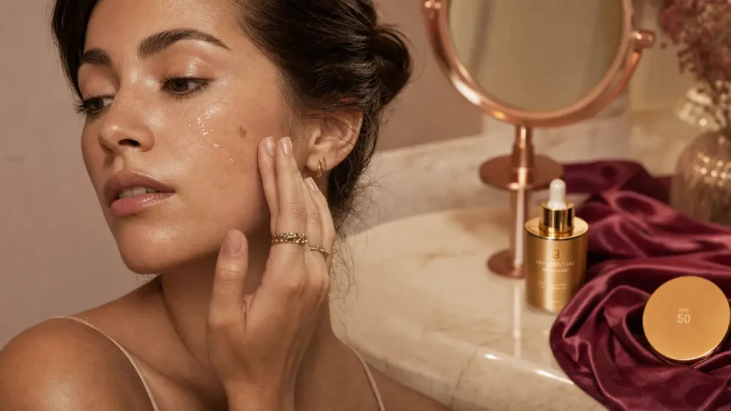 Taches brunes sur le visage : lentigos, mélasma et solutions vraiment utiles