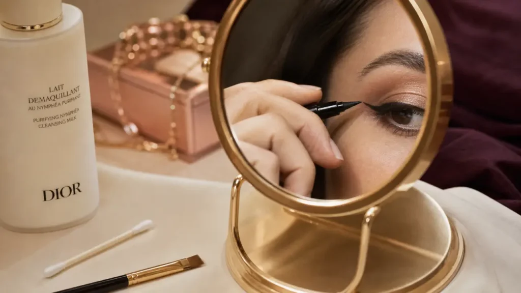 Eye-liner débutant : choisir le bon liner, tracer un trait net et corriger les bavures