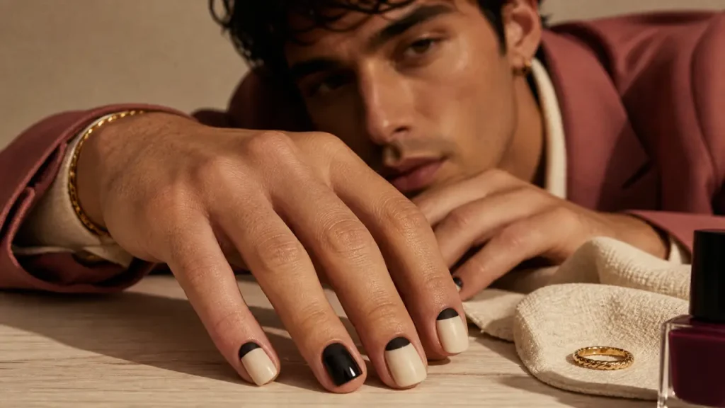 Pourquoi un homme porte du vernis à ongles ? Histoire, couleurs et préjugés