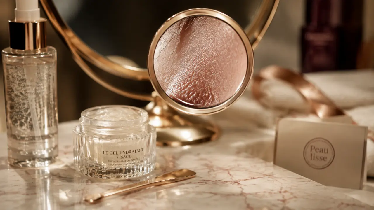 Lisse la peau : pores et routine visage pour une peau granuleuse