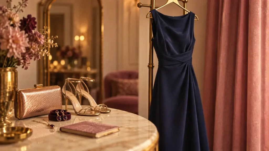 Robe bleue pour mariage : quelle nuance, quelle coupe et quelle matière choisir ?