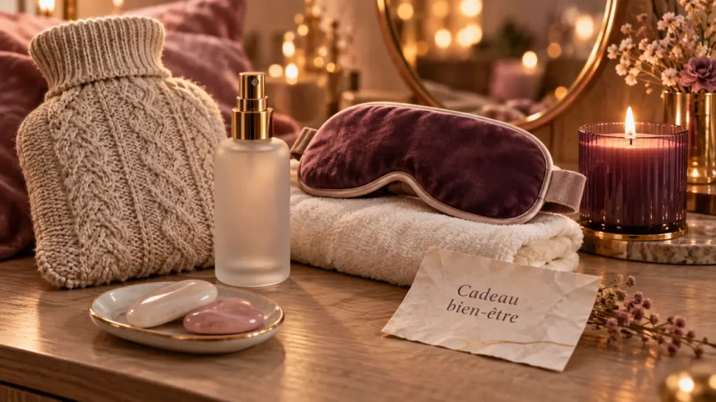 Cadeau bien-être pour femme : objet cocooning ou expérience qui lui offre vraiment du temps ?