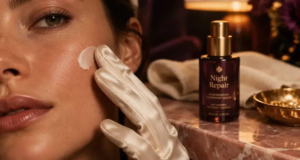 Crème de nuit régénérante Night Repair : sérum avant crème, l’ordre qui change la routine