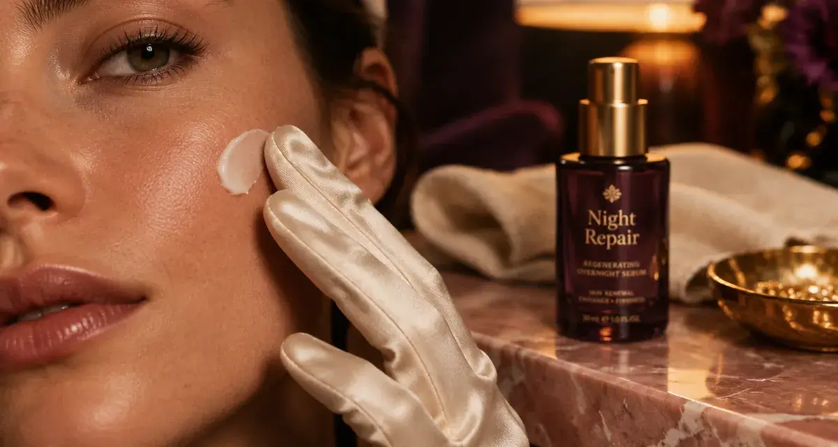 Crème de nuit régénérante NightRepair Complex : mode emploi