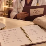Perte de poids après opération hernie ombilicale : carnet de suivi et balance post-op