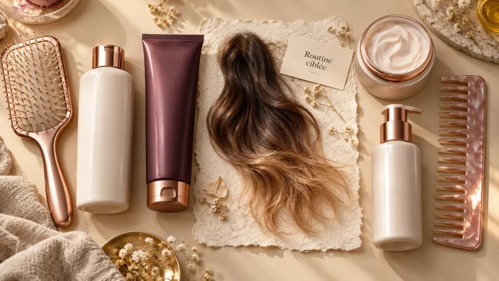 Soins pour les cheveux : des racines propres, des pointes souples, sans surcharge
